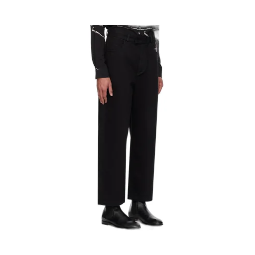 Logo Denim Trousers