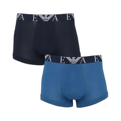 Elastic Waist Boxer Underwear 2-Piece Set