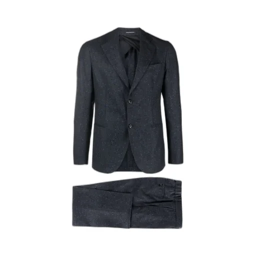 Speckled Single-Breasted Suit