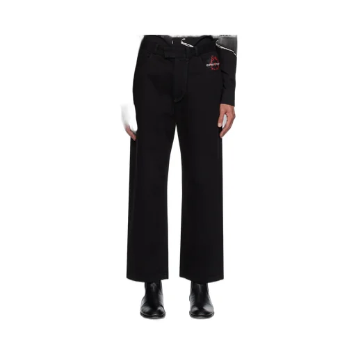 Logo Denim Trousers