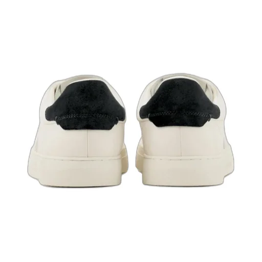 Logo-Perforated Lace-Up Trainers