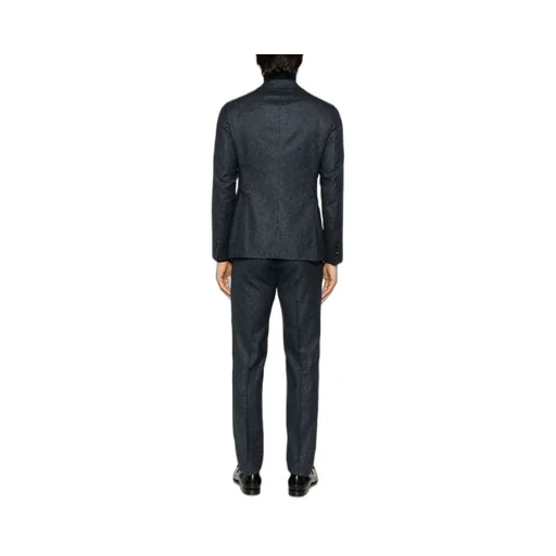 Speckled Single-Breasted Suit
