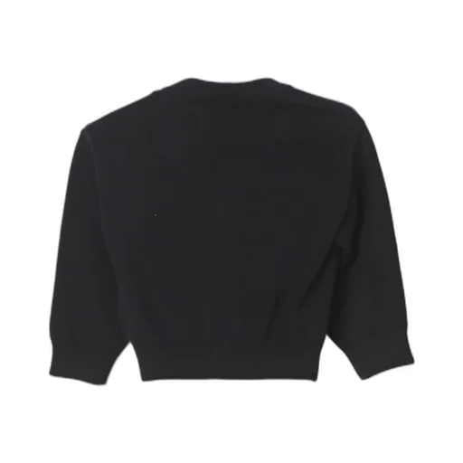 Logo-Jacquard Button-Up Cardigan