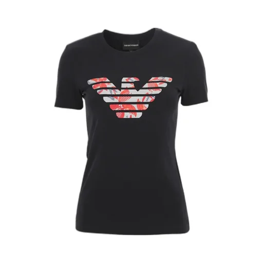 Round Collar Logo T-Shirt