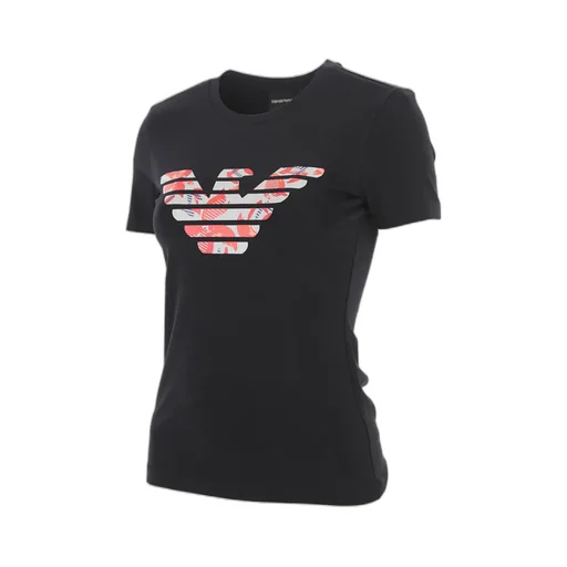 Round Collar Logo T-Shirt