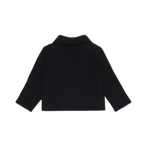 Straight Hem Long-Sleeved Cardigan