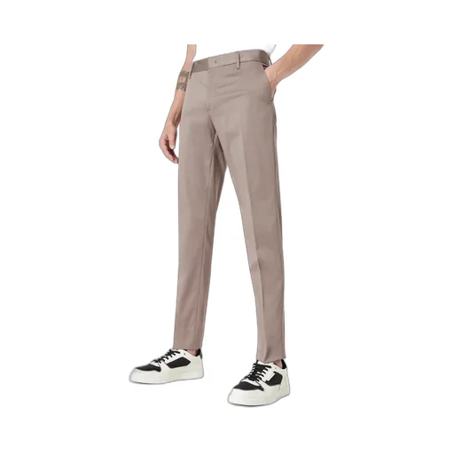Mid-Rise Tailored Trousers