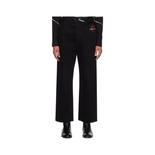 Logo Denim Trousers