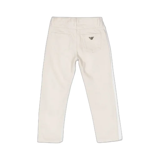 Cotton Slim-Cut Trousers