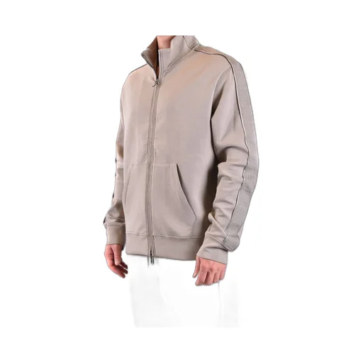 Logo-Jacquard Zip-Up Stretch-Cotton Sweatshirt