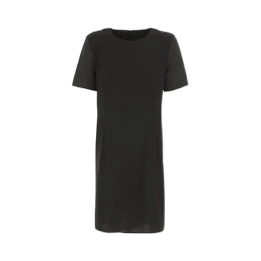 Round Neck Short-Sleeved Dress