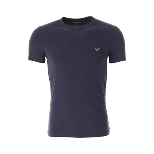 Round Collar Logo T-Shirt Two-Piece Set