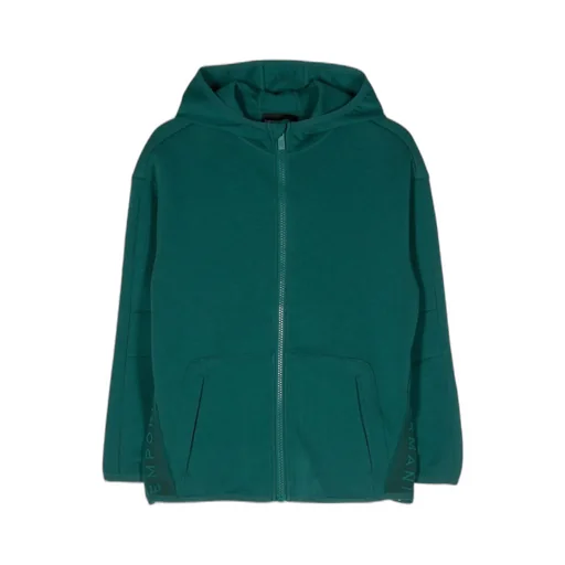 Long-Sleeved Zip-Up Hoodie