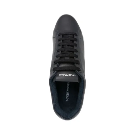 Lace-Up Leather Sneakers