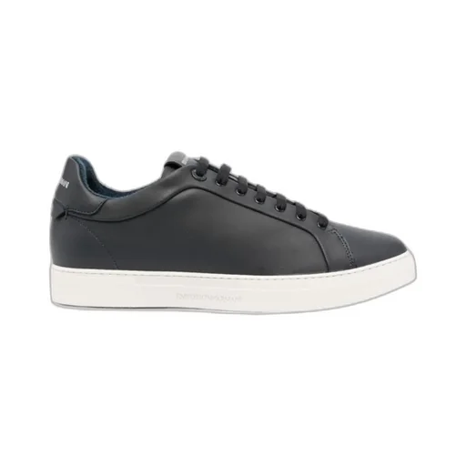 Lace-Up Leather Sneakers