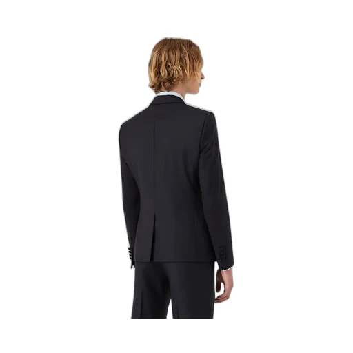 Single-Breasted Wool Blazer
