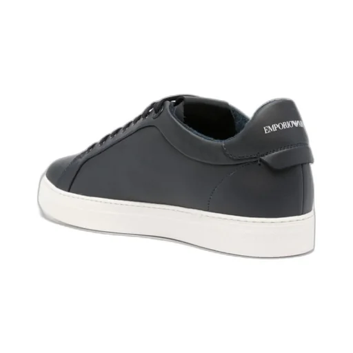 Lace-Up Leather Sneakers
