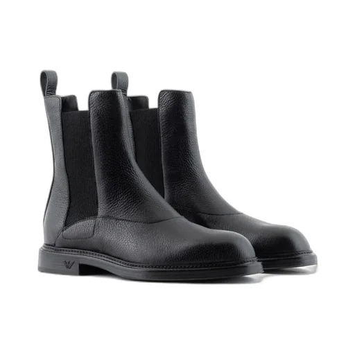 Logo Ankle Boots