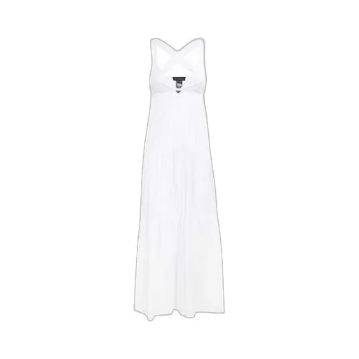 Tiered Sleeveless Midi Dress