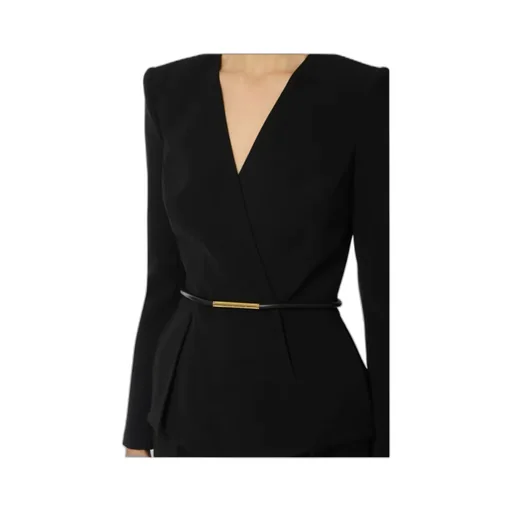 Belt Lightweight CrÊPe Jacket
