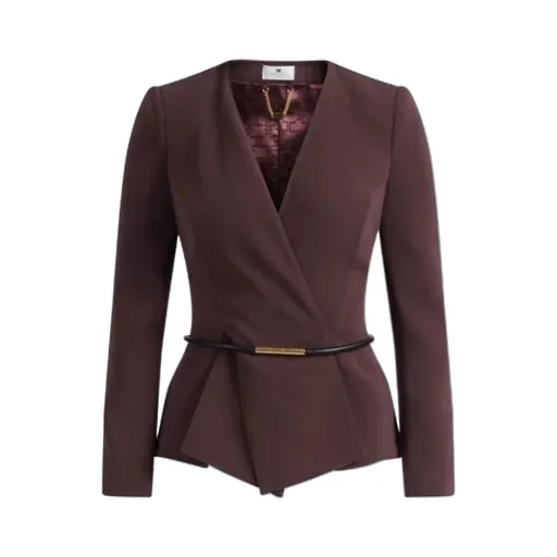 Belt Lightweight CrÊPe Jacket