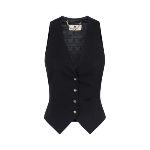 Button-Fastening Waistcoat