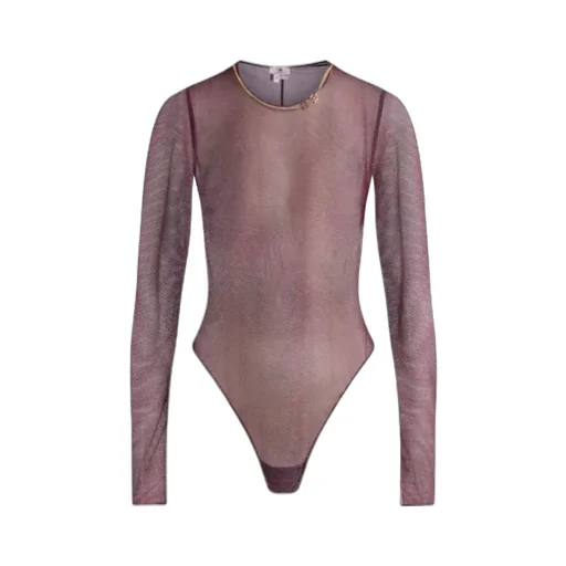 Long Sleeved Mesh Bodysuit