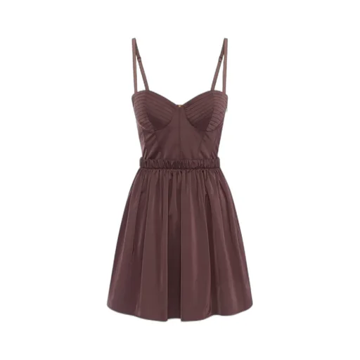 Corset-Style Mini Dress