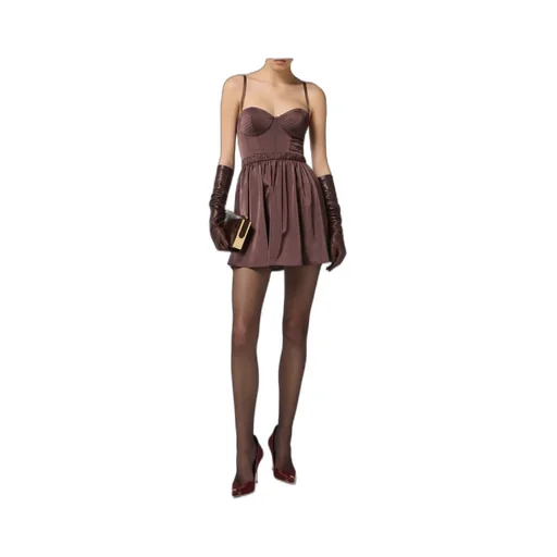 Corset-Style Mini Dress