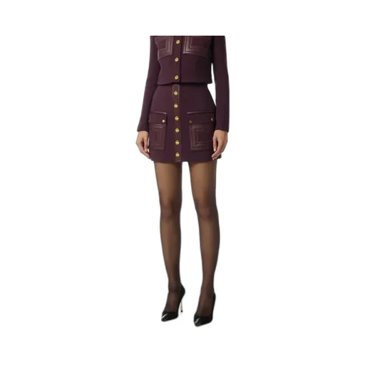 Double-Layer Mini Skirt