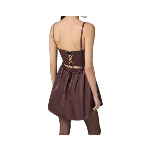 Corset-Style Mini Dress