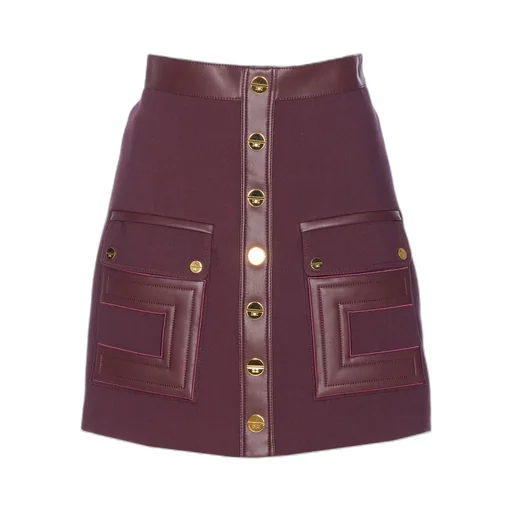Double-Layer Mini Skirt
