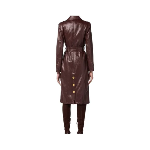 Belted Double-Breasted Coat