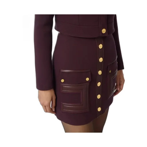 Double-Layer Mini Skirt