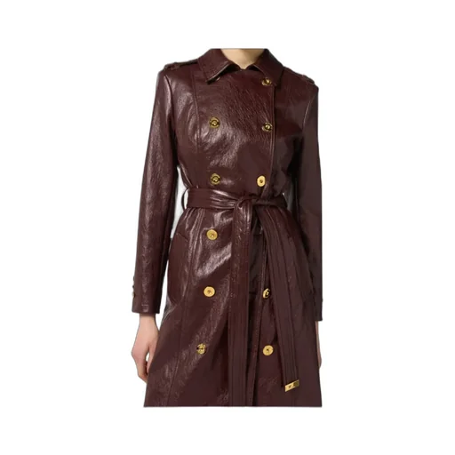Belted Double-Breasted Coat