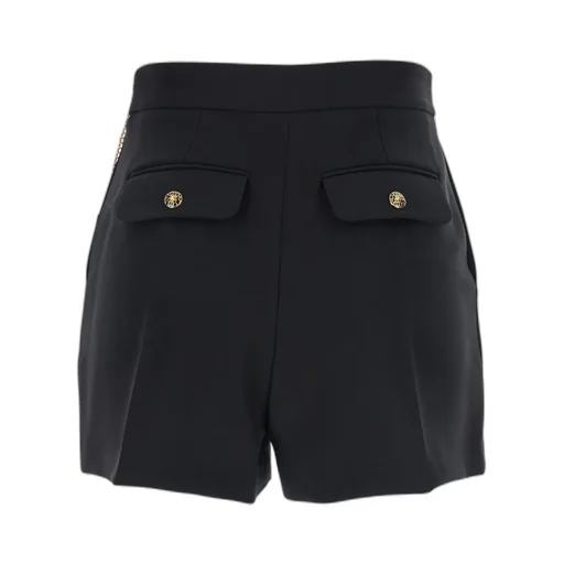 Chain Detailed Slim Fit Shorts