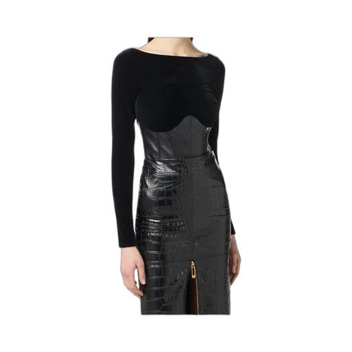 Velvet Corset Top