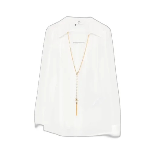 Chain Necklace Detailed Blouse