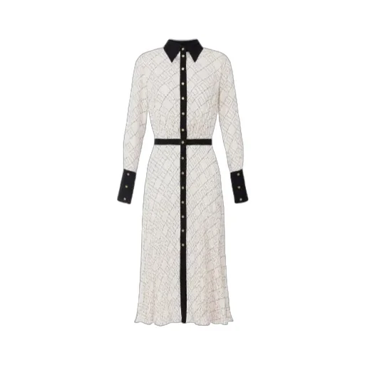 Pleated Midi Dress