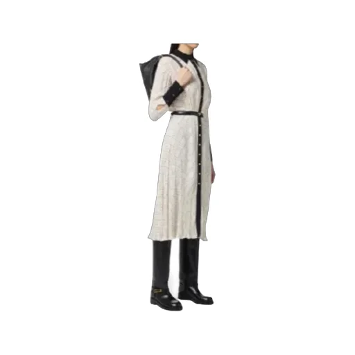 Pleated Midi Dress