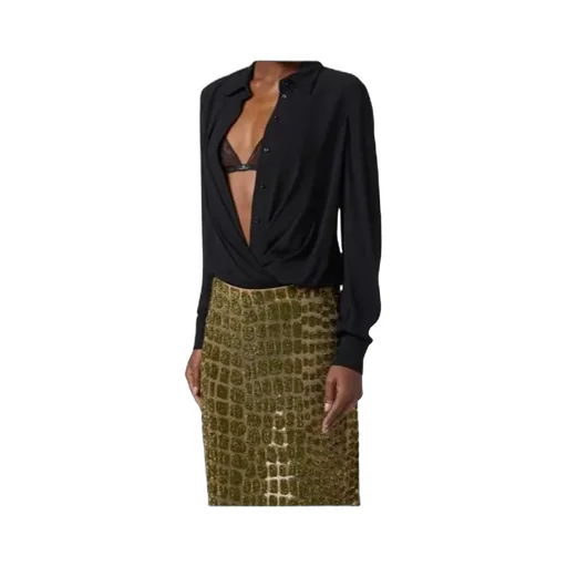Slim Fit Georgette Bodysuit