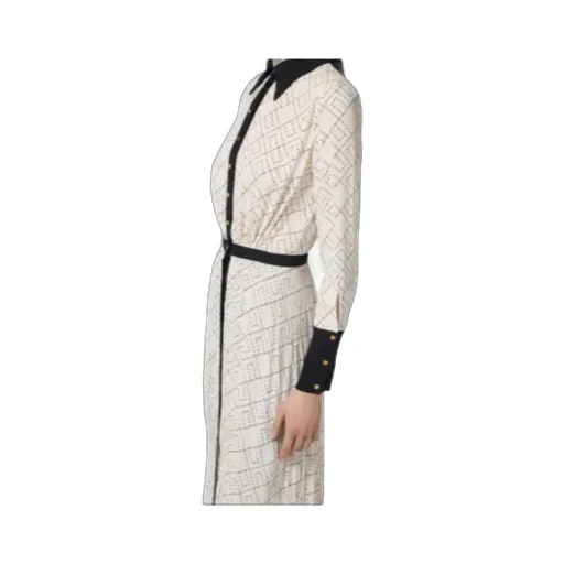 Pleated Midi Dress