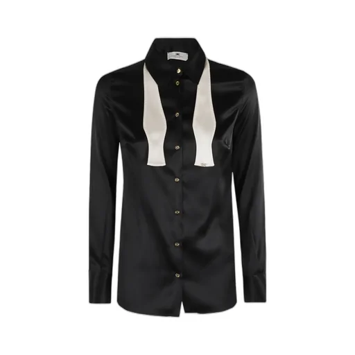 Satin Bow Shirt