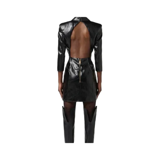 Twist-Detail Mini Dress