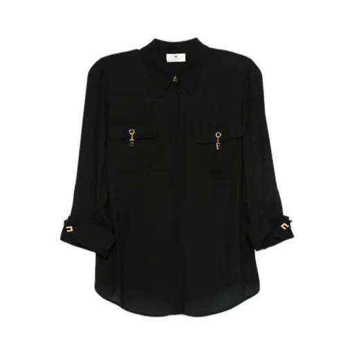 Key-Detail Pocket Shirt