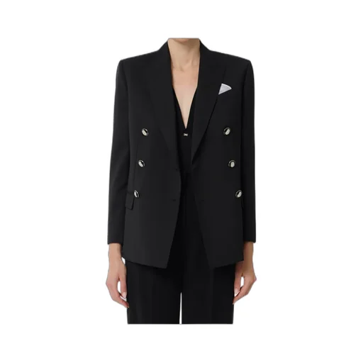 Double-Breasted Tailored Blazer