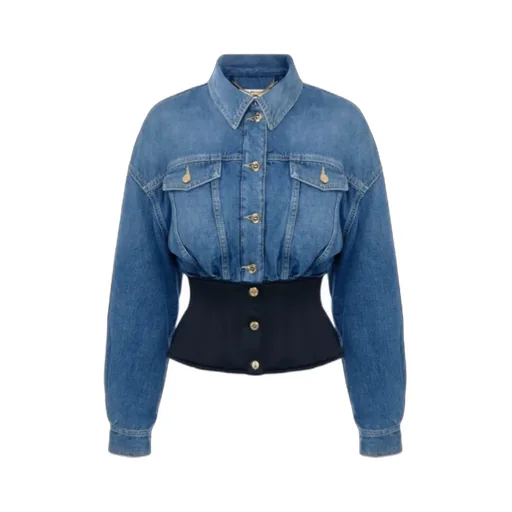 Corset Denim Jacket