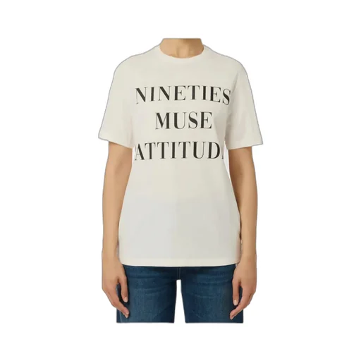 Slogan-Print Cotton T-Shirt