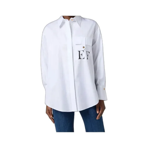 Logo-Print Button-Up Shirt