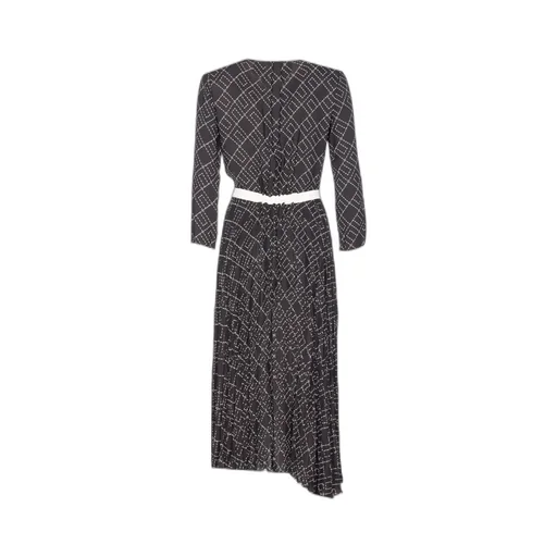 Printed Midi Shirt Dress